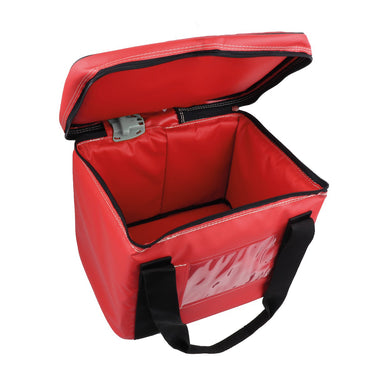 Geldzählautomaten-Tasche - Rot GZA, Offen